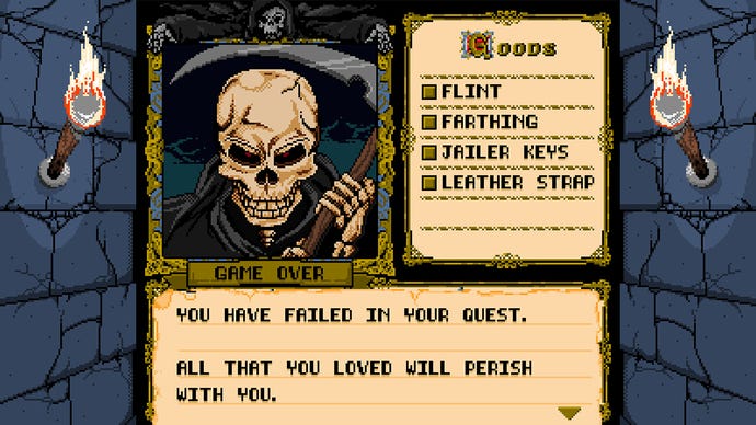 A grim reaper skeleton from Beyond Shadowgate.