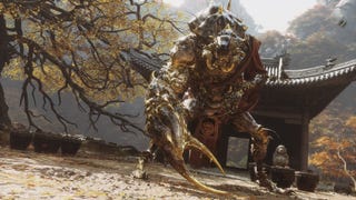 A screenshot of the Scorpionlord boss in Chapter 4 of Black Myth: Wukong.