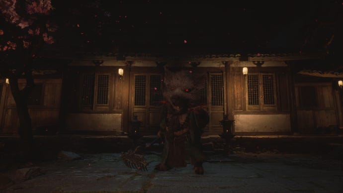 A screenshot of the Zhu Bajie boss in Chapter 4 of Black Myth: Wukong.